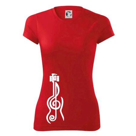 Husľový kľúč gitara