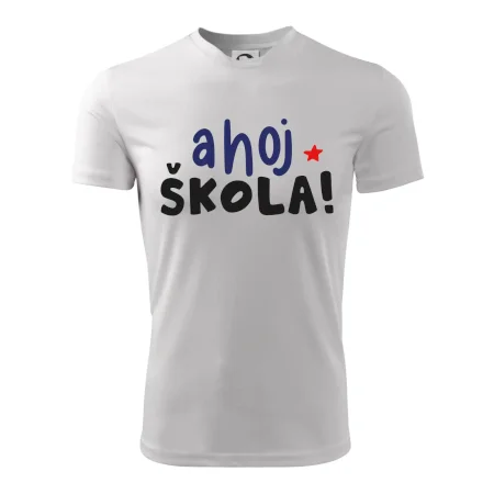 Ahoj škola farebné