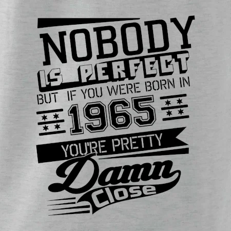 Nobody is perfect - 1965