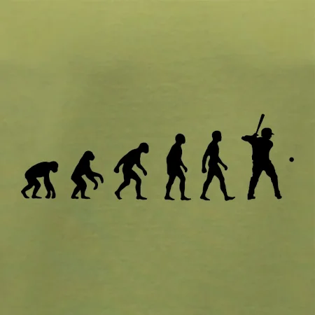 Evolúcia baseball pálkar náprah + loptička