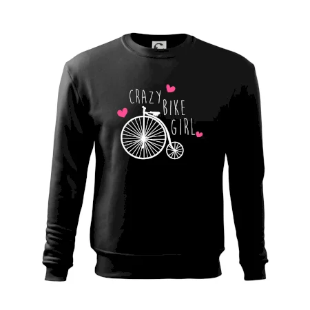 Crazy bike girl