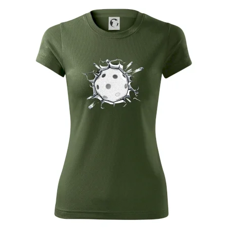 Florbal lopta v triku