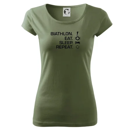 Biathlon Eat Sleep Repeat