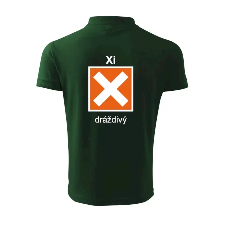 Xi Dráždivý - Výstražná tabuľka na tričku