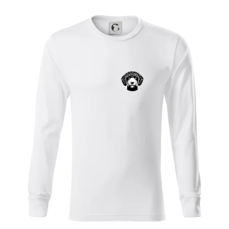 Lagotto romagnolo hlava na prsníku