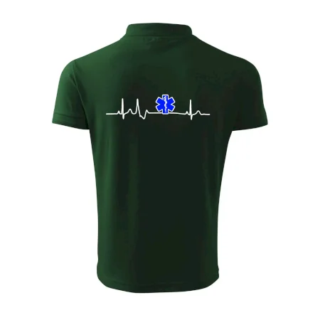 EKG rescue modrá hviezda