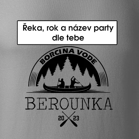 K vode - Kanoe les (vlastný nápis)