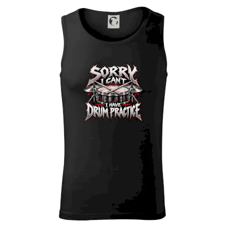 Sorry I cant I have drum practice metalový potisk