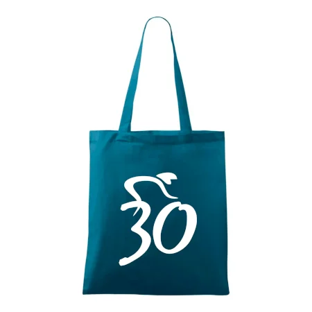 Cyklista oslavuje tridsiatku (30)