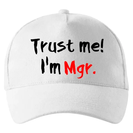 Trust me I´m  Mgr. / Ver mi som Magister.