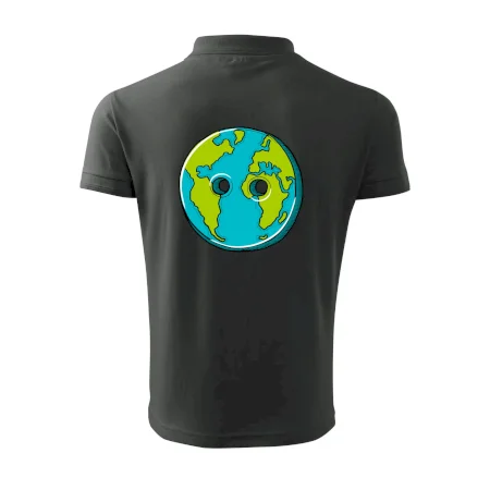 Planéta krajiny gombík (Pecka design)