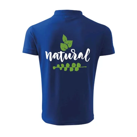 Natural - nápis v listoch