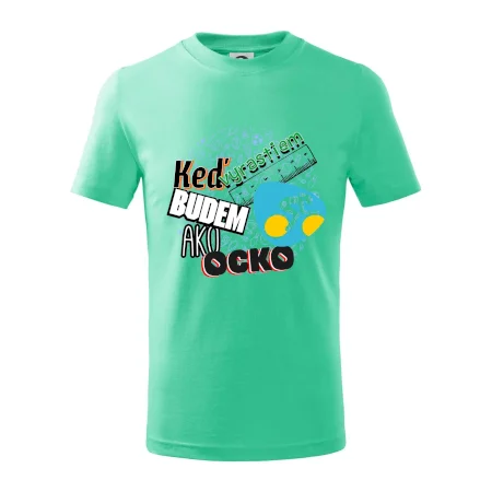 Keď vyrastiem budem ako ocko cestný bicykel