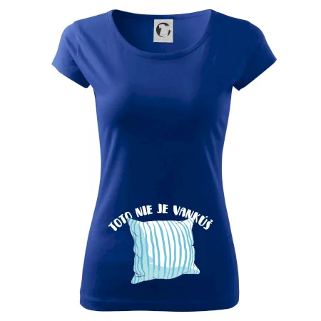 Toto nie je vankúš - modrý