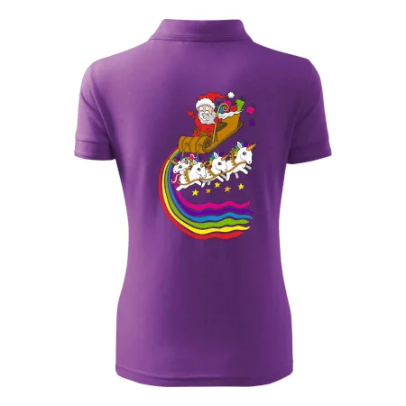 Santa a jednorožce (Pecka design)