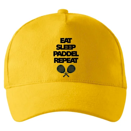 Eat sleep padiel repeat pod sebou