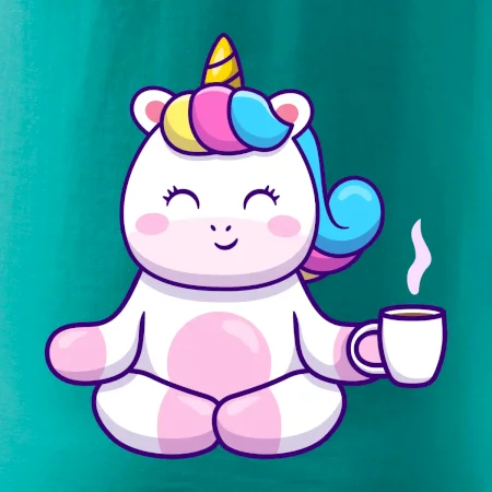 Yoga - jednorožec káva