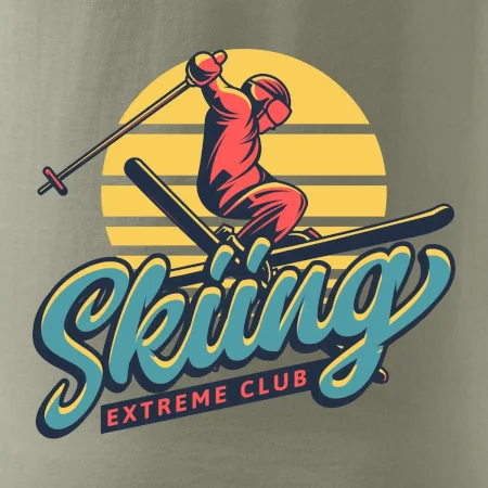 Skiing winter extreme cup