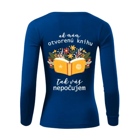 Ak mám otvorenú knihu, tak vás nepočujem