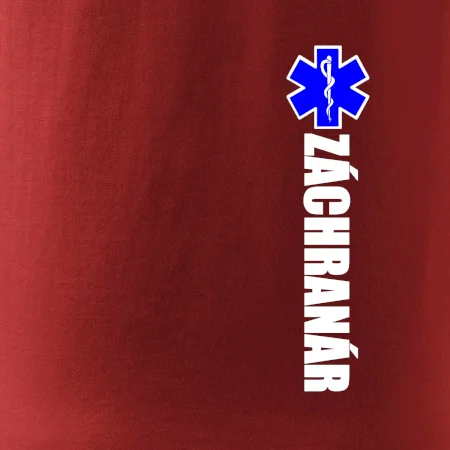 Nápis Záchranár + hviezda