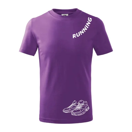 Running nápis šikmo
