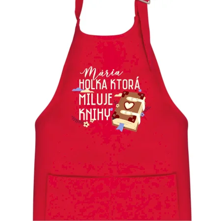 Kniha - Holka, ktorá miluje knihy  - Vaše meno