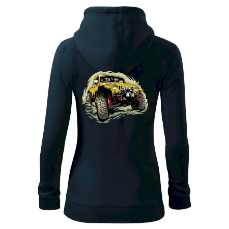 Žltý offroad s navijakom