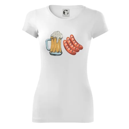 Pivo a klobása