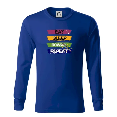 Eat sleep rowing repeat farebné