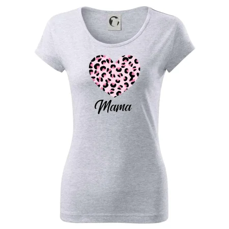 Srdce růžové - mama (Pecka Design)