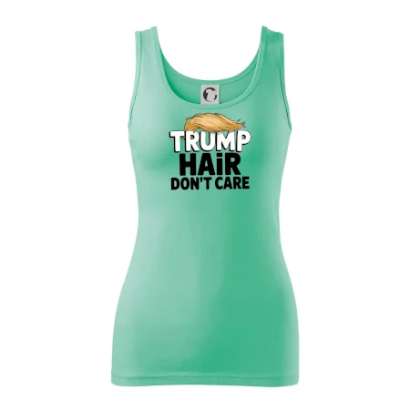 Trump hair dont care