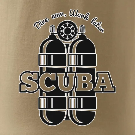 Dive now work later - Scuba