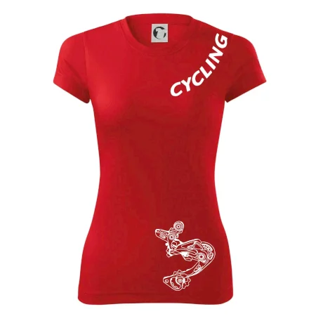 Cycling nápis šikmo
