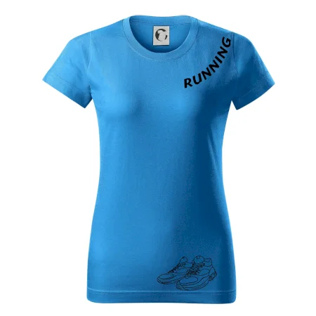 Running nápis šikmo