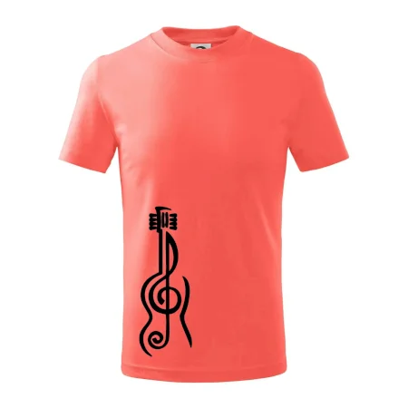 Husľový kľúč gitara