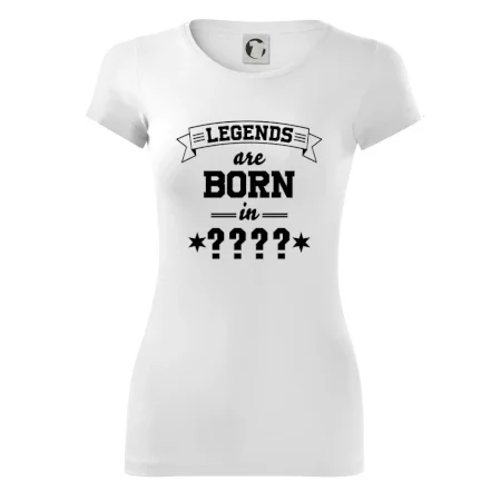 Legends are born in vlastný ročník