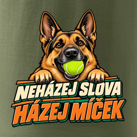 Neházej slova házej míček - vlčák