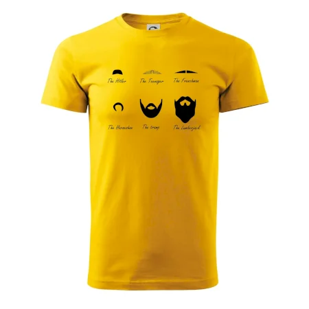 Types of men - Mustache - fúziky