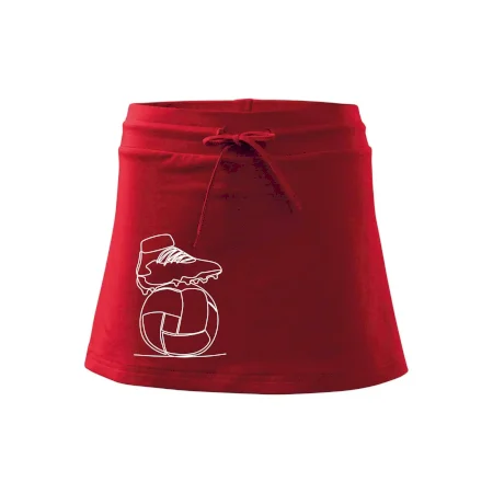 Futbalová lopta kopačka jedným ťahom