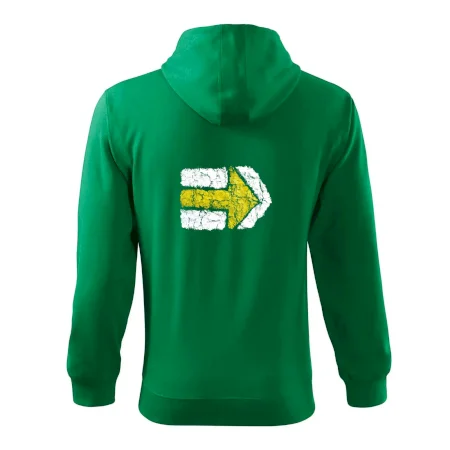 Párová turistická značka žlutá