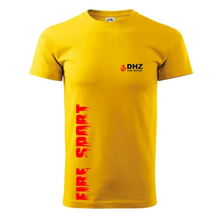 DHZ (oheň, firesport, názov sboru - vlastný nápis)