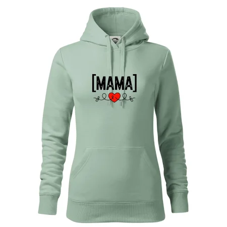 Nápis mama a srdce