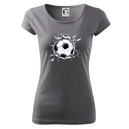 Futbalová lopta v triku