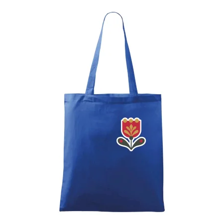 Folklór na prsníku tulipán