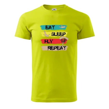 Eat Sleep Fly Repeat Paragliding