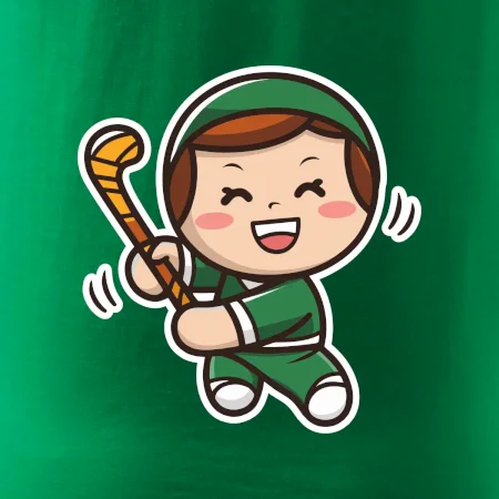 Ikona pozemný hokej chlapec / holka