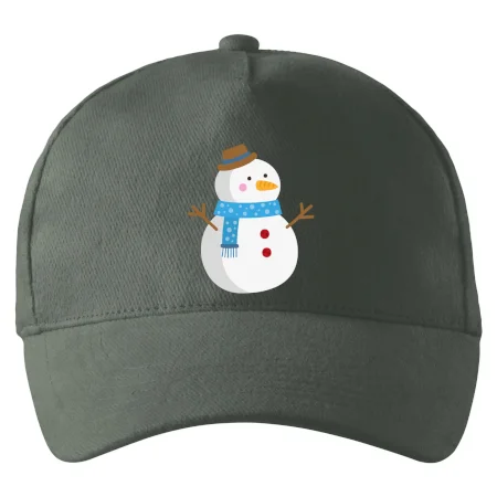 Snehuliak so šálom