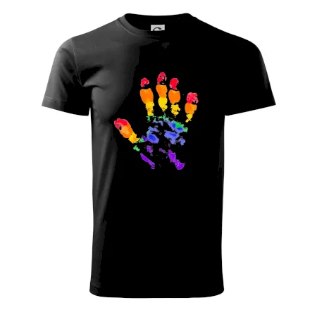 LGBT hand print