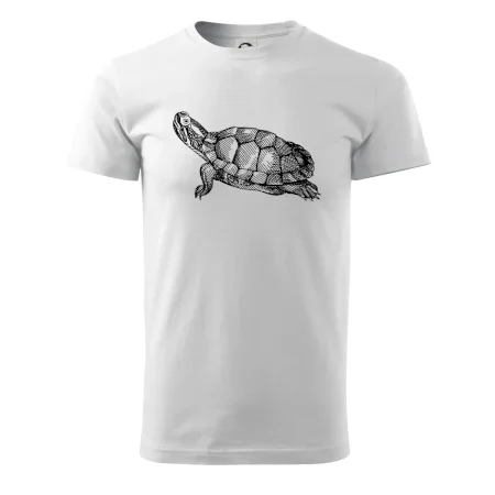 Ceruzkou kreslená korytnačka