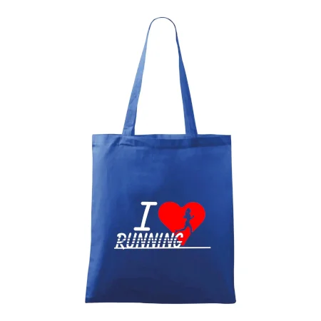 I love running dievča